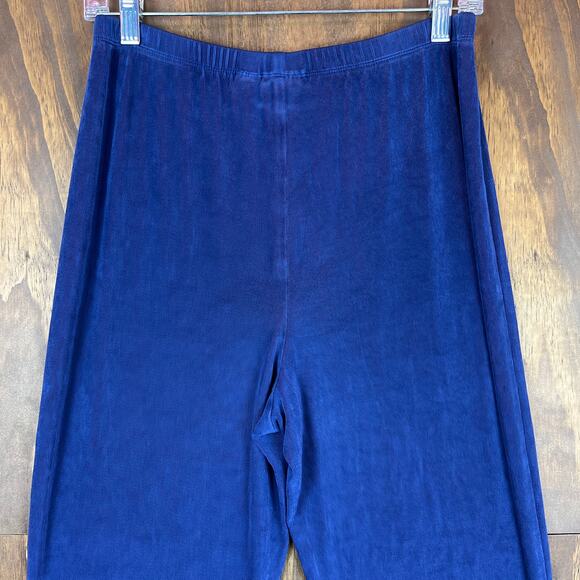 Additions by Chicos Womens Pants Black Pull On Elastic Fit Loose Fit 2 (M) - Picture 9 of 10